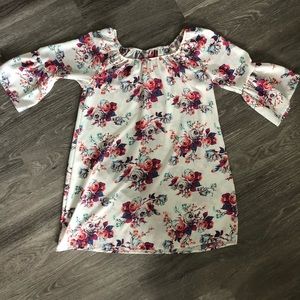 Floral Off-The-Shoulder Boutique Dress